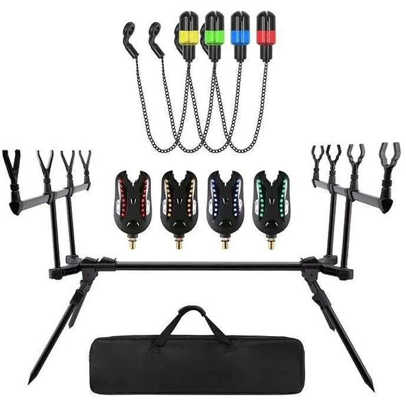 Captain 7646 Carp Sehpa Alarm Swinger 4lü Combo SET ürün görseli 1