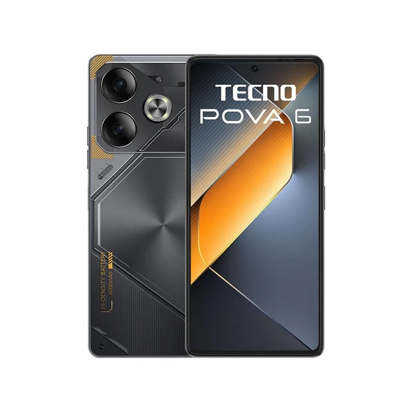 TECNO Pova 6 256 GB / 12 GB Ram Siyah (TECNO Türkiye Garantili) ürün görseli 1