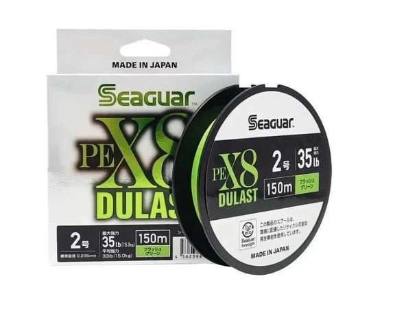 Dulast PE 8 Örgü Spin İpi 150mt Flash Green