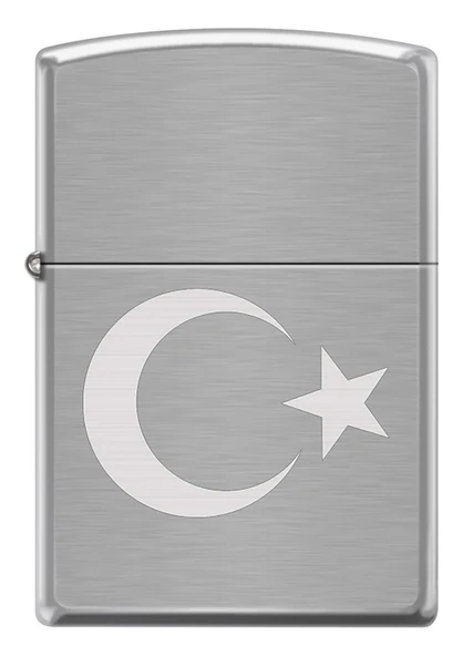 Zippo Turkey Flag - Türk Bayrağı Dizayn Çakmak ürün görseli 1