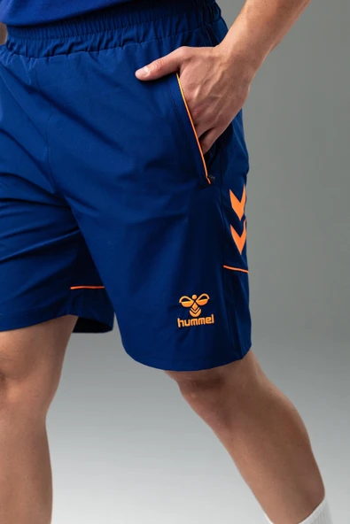Hummel Target Kamp Şortu Lacivert - Resim 5