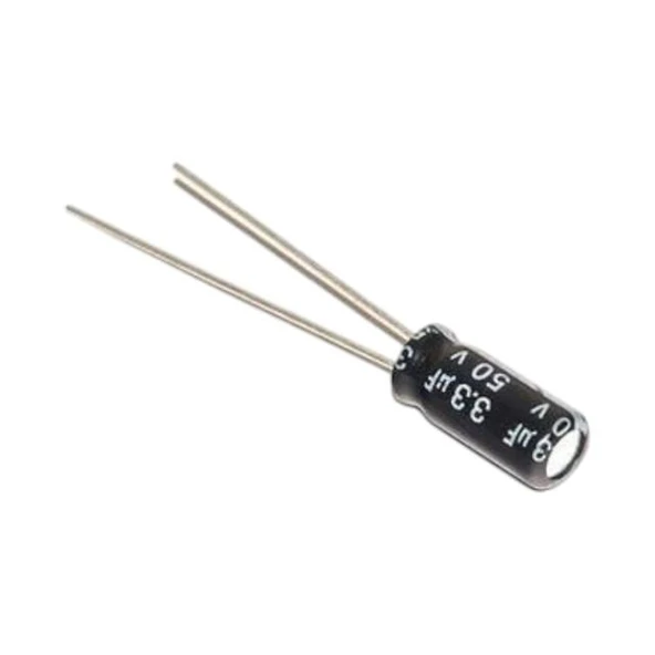 3,3 MF 50 V Kondansatör ürün görseli 1