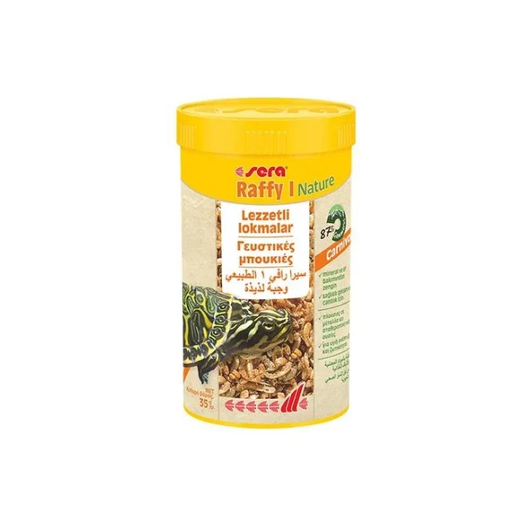 Sera Raffy Gammarus Kaplumbağa Yemi 250 Ml 35 Gr ürün görseli 1