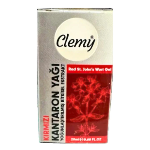 Clemy Kırmızı Kantaron Yağı 20 ml ürün görseli 1