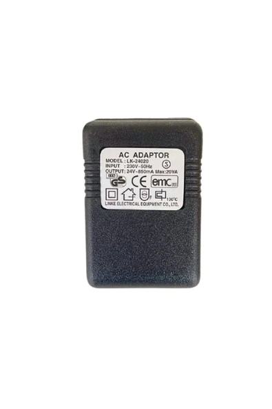 24 Volt Nem Nozülü Adaptörü - Resim 2