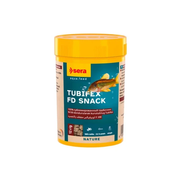 Sera FD Tubifex Balık Yemi 100 Ml 12 Gr ürün görseli 1