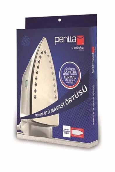 PERİLLA TERMAL YANMAZ ÜTÜ MASASI BEZİ ürün görseli 1
