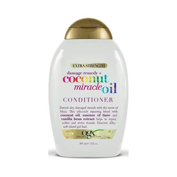 OGX Sülfatsız Yıpranma Karşıtı Coconut Miracle Oil Bakım Kremi 385ml ürün görseli 1