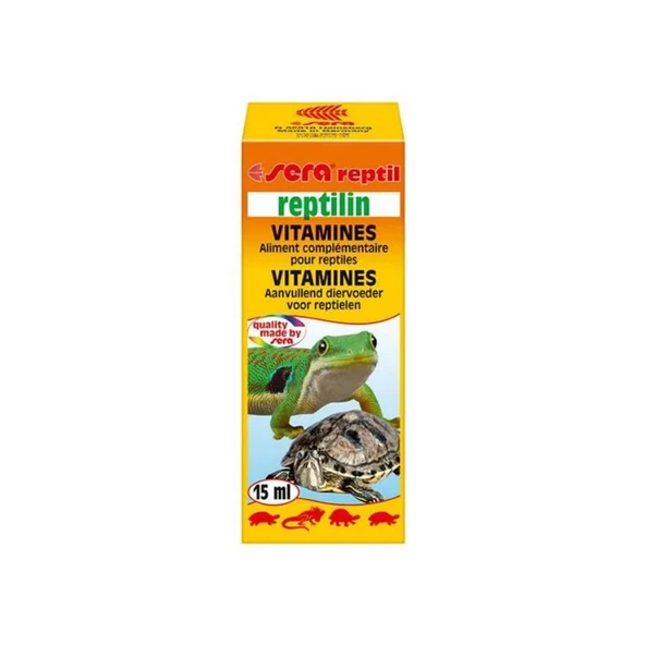 Sera Reptilin Kaplumbağa Sağlık Bakım İlacı 15 Ml ürün görseli 1