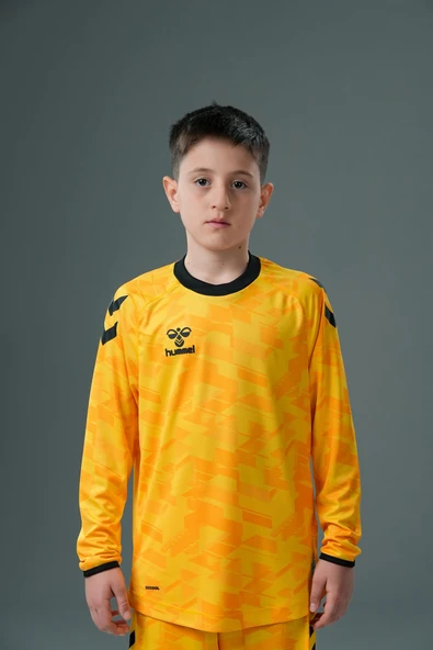 Hummel Line Kaleci Tek Üst Forma Sarı Çocuk ürün görseli 1