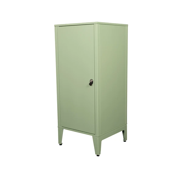 Alfafonet Ziglat Serisi Kilitli Metal Home Office Dolabı Metal Kapaklı Yeşil (RAL 6018) 450x1050x450 mm ürün görseli 1