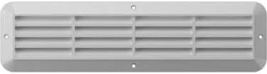 ErmaC Raksan 008 B Kapı Transfer Menfezi 300x80 mm Plastik Beyaz 1 set (çift taraflı) ürün görseli 1