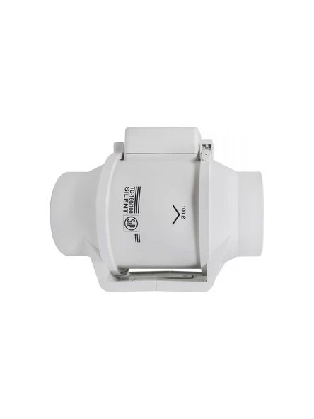 ErmaC S&P Td-160/100 N Silent Sessiz Fan 24db, Yuvarlak Kanal Tipi Sessiz Plastik Fan 180 m3/h ürün görseli 1