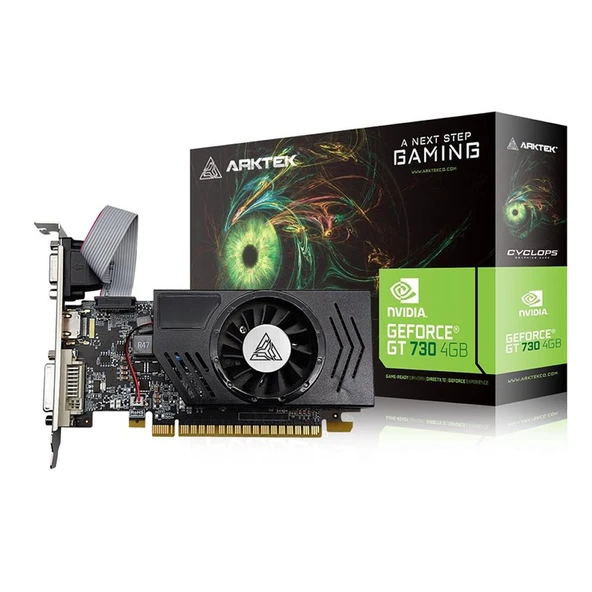 Arktek GT730 4GB DDR3 128Bit LP ürün görseli 1