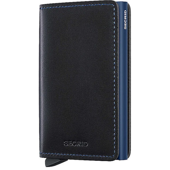 Secrid Slimwallet Original Black-Navy - One Size ürün görseli 1