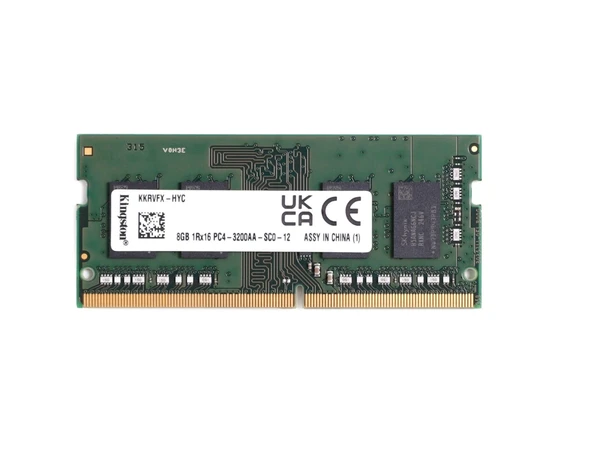 KİNGSTON 8GB DDR4 3200MHz 1Rx16 PC4-3200AA CL22 SODIMM Notebook Ram KKRVFX-HYC 44918163 ürün görseli 1