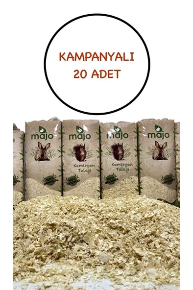 20'li 15lt Tavşan Ginepig Hamster Talaşı Kampanya Paket ürün görseli 1