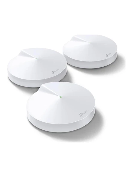 TP-Link Deco M5-3P 2 Port 1300 Mbps 3'lü Router Teşhir ürün görseli 1