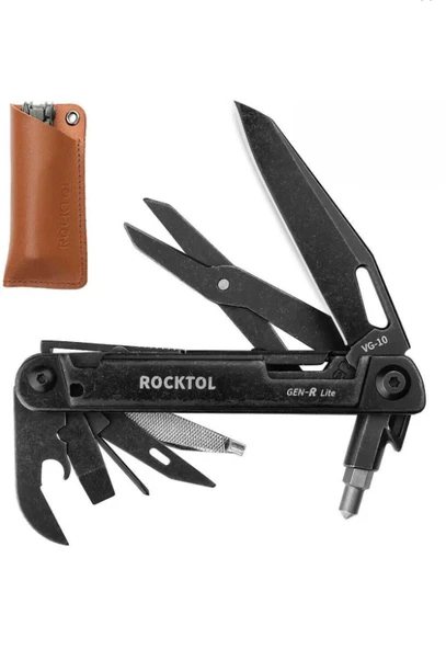 Rocktol Gen-R Lite 13 Fonksyionlu Multitool Çakı - Kılıflı ürün görseli 1