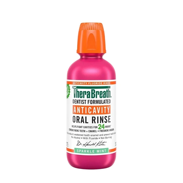 Thera Breath Anticavity Sparkle Mint Ağız Çalkalama Suyu 473ml ürün görseli 1