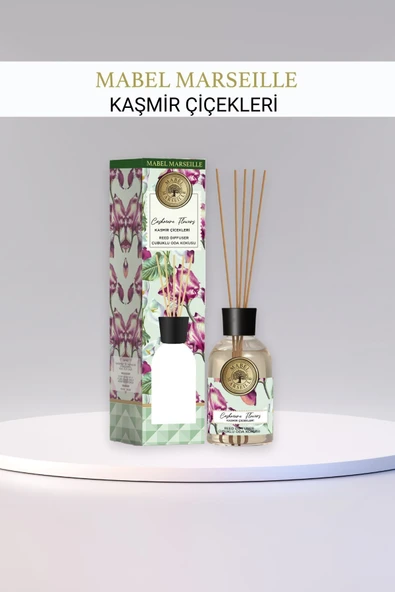 mabel marseille Kaşmir Çiçekleri Çubuklu Oda Kokusu 100 ml ürün görseli 1
