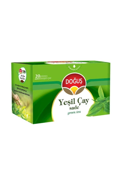 Doğuş Bitki Çayı Yeşil Çay Sade 20'Li ürün görseli 1