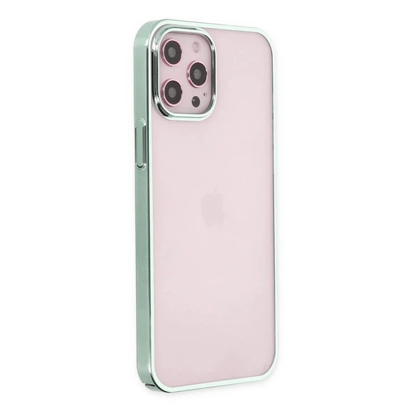 Apple İphone 12 Pro Max Kılıf Element Silikon - Yeşil - Resim 3