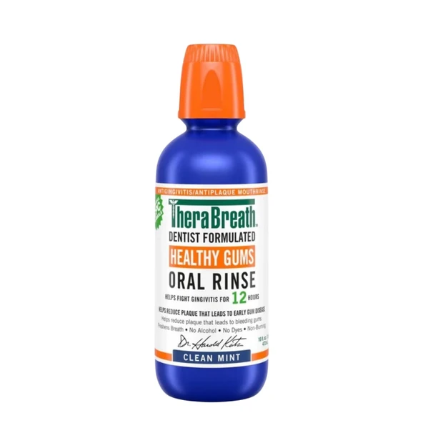 Thera Breath Healthy Gums Clean Mint Ağız Çalkalama Suyu 473ml ürün görseli 1