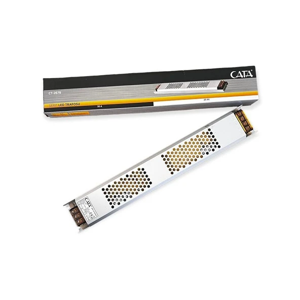 CATA 30A LED TRAFOSU (SÜPER SLİM - FANSIZ) (360w) ürün görseli 1