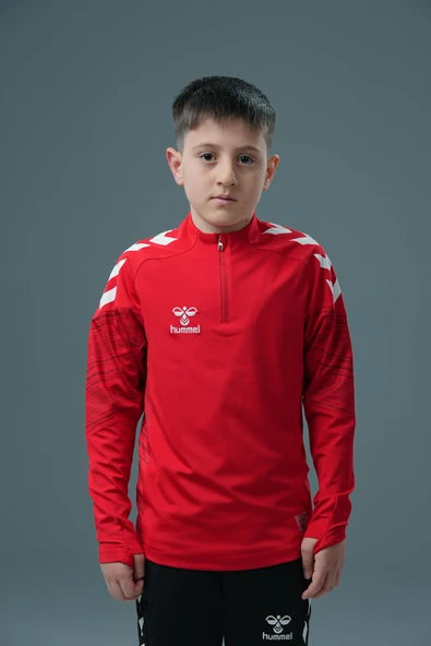Hummel Line Antrenman Eşofman Üstü Kırmızı Çocuk ürün görseli 1