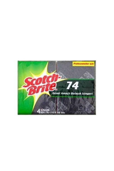 Scotch Brite SCOTCH BRİTE 3LÜ PAKET (PEMBE,YEŞİL,MAVİ 1 ER PAKET ) ürün görseli 1