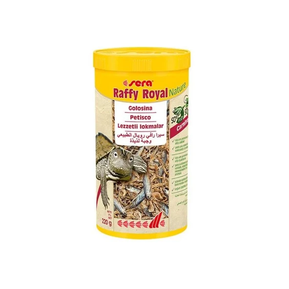 Sera Raffy Royal Kaplumbağa Yemi 1000 Ml 220 Gr ürün görseli 1
