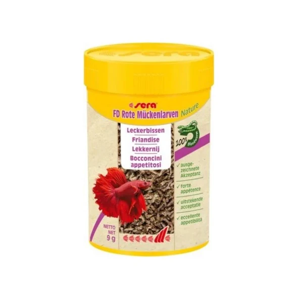 Sera FD Bloodworms Kan Kurdu 100 Ml ürün görseli 1
