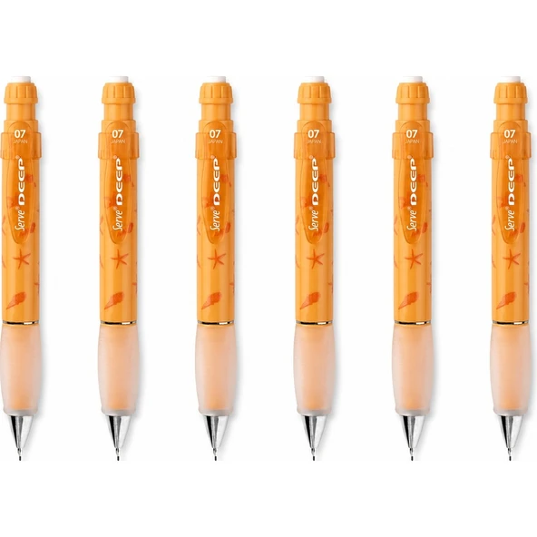Versatil Kalem Deep 0.7 mm H.sarısı Denız Yıldızı 6'lı Paket ürün görseli 1