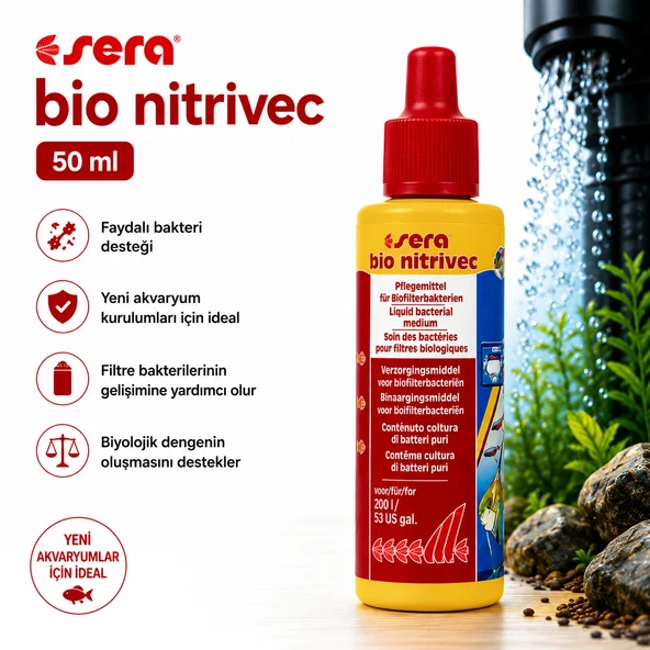 Tatlı Su Akvaryum Başlangıç Bakım Sera 2 li set  2x50ml - Resim 2