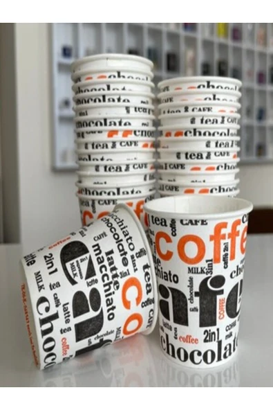 BENCUP KARTON BARDAK  4 OZ 50 Lİ - Resim 2