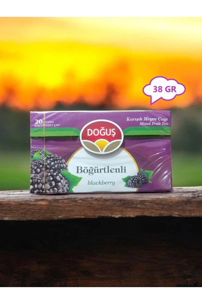 Doğuş Böğürtlenli 20'li Bardak Süzen Poşet Bitki Çayı 38gr ürün görseli 1