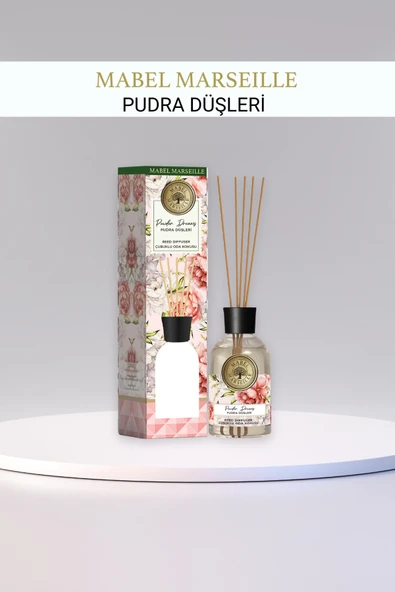 mabel marseille Mabel Marseille Pudra Düşleri Çubuklu Oda Kokusu 100 ML ürün görseli 1
