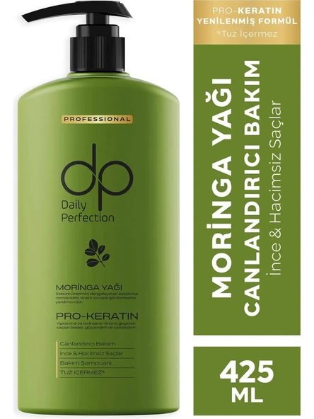Dp Pro-Keratin Canlandırıcı Bakım Moringa Yağı Şampuanı 425 Ml ürün görseli 1