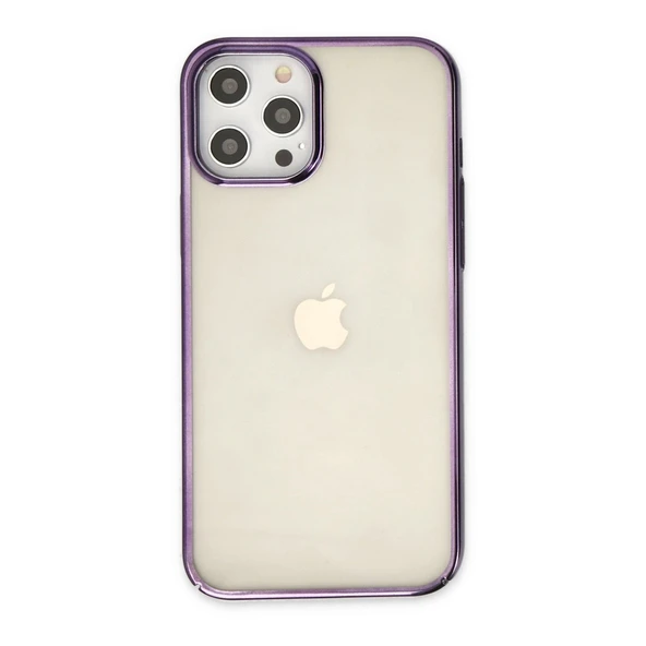 Apple İphone 12 Pro Max Kılıf Element Silikon - Mor ürün görseli 1