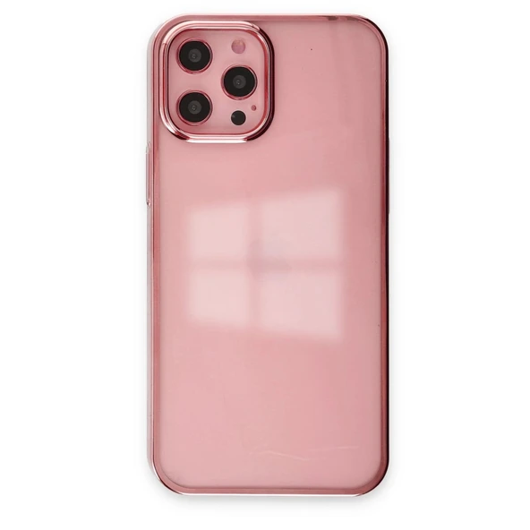 Apple İphone 12 Pro Max Kılıf Element Silikon - Pembe ürün görseli 1