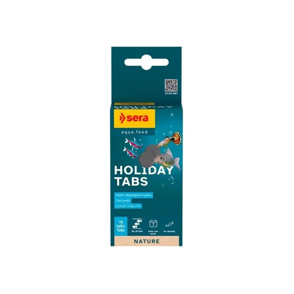 Sera Holiday Tabs Tatil Yemi 10 Tablet 21 Gr ürün görseli 1