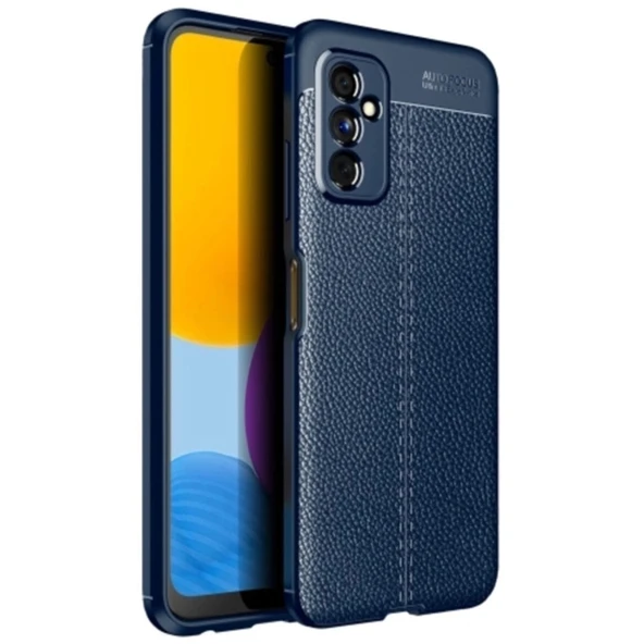 Samsung Galaxy M52 5g Kılıf Auto Focus Kapak - Lacivert ürün görseli 1