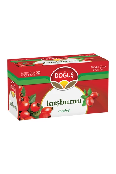 Doğuş Kuşburnu Meyve Çayı Süzen Poşet Çay 20X2.5 Gr ürün görseli 1