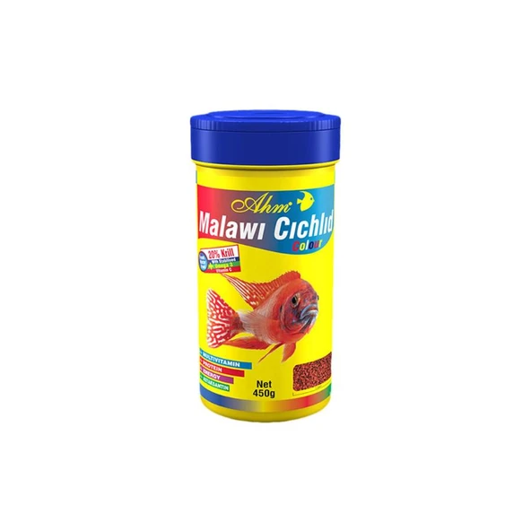 Ahm Malawi Cichlid Colour Balık Yemi 1000 Ml ürün görseli 1