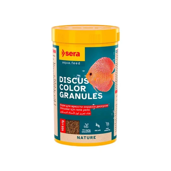 Sera Discus Color Granules Discus Balığı Yemi 250 Ml 105 Gr ürün görseli 1
