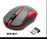 Kablosuz Mouse 2.4 Ghz 1600 Dpi Kırmızı HDX3407R ürün görseli 1