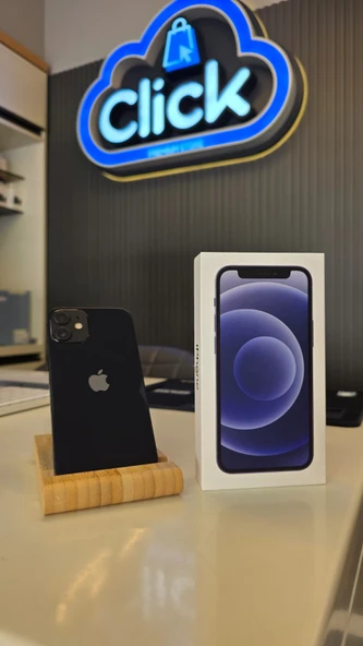 APPLE iPHONE 12 MiNi 64 GB SİYAH ( 2.EL KULLANILMIŞ ÜRÜN ) - KOZMETİK A GRADE ürün görseli 1