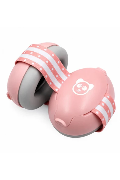 Reyo Bebek Gürültü Önleyici Kulaklık, İşitme Koruyucu Bebek Kulaklığı 0-3 Yaş Pembe ürün görseli 1