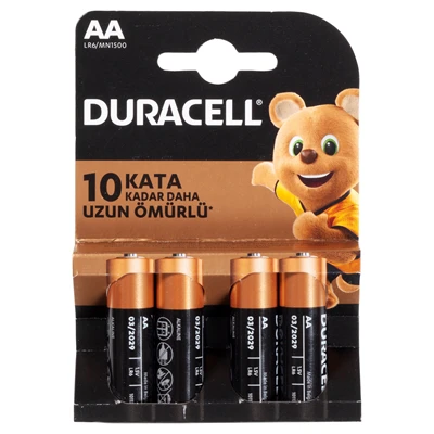 DURACELL Aa Kalem Pil 4Lü (5'li Paket) ürün görseli 1